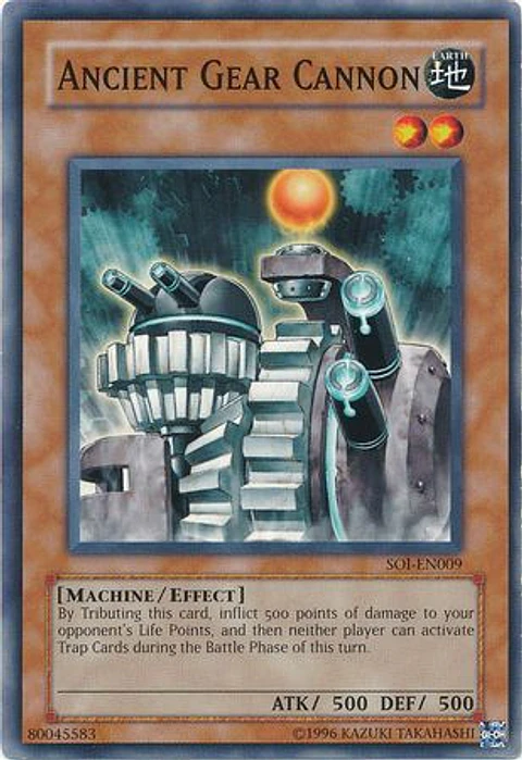 Ancient Gear Cannon - SOI-EN009 - Common