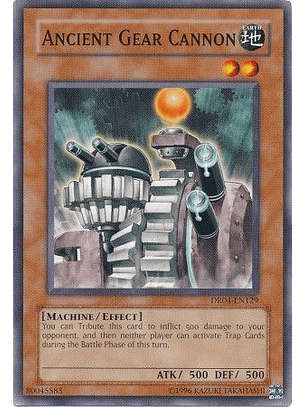 Ancient Gear Cannon - DR04-EN129 - Common
