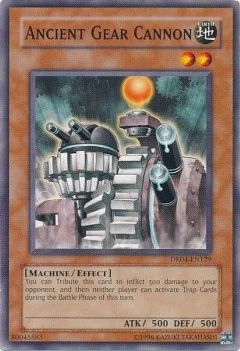 Ancient Gear Cannon - DR04-EN129 - Common