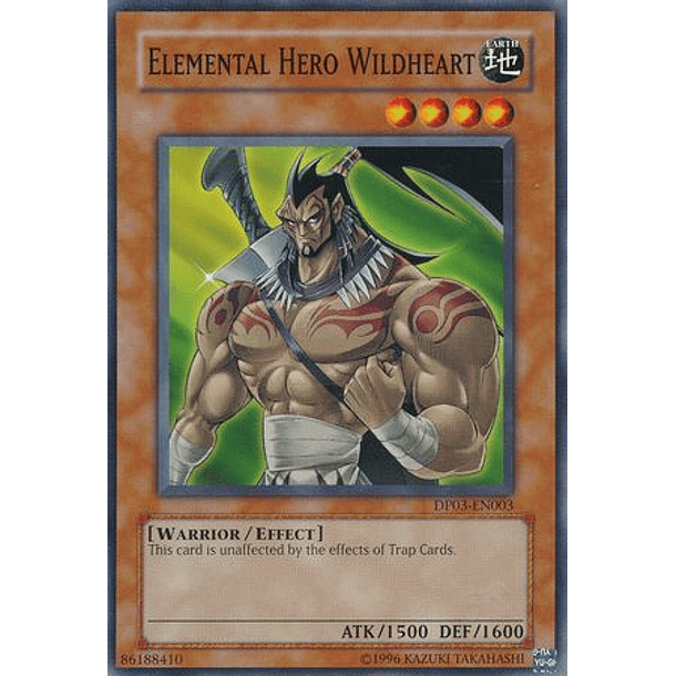Elemental Hero Wildheart - DP03-EN003 - Common