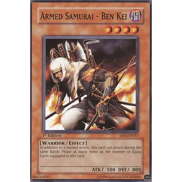 Armed Samurai - Ben Kei - SD5-EN017 - Common