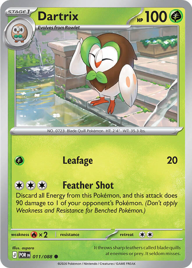 Dartrix - 011/088 - POR 1