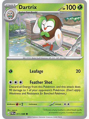 Dartrix - 011/088 - POR