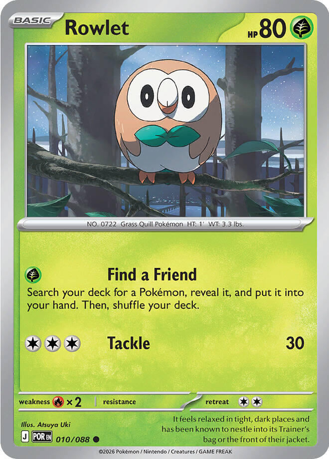 Rowlet - 010/088 - POR 1