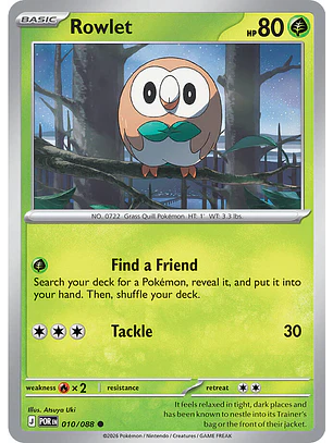 Rowlet - 010/088 - POR