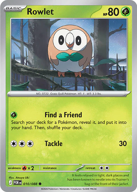 Rowlet - 010/088 - POR