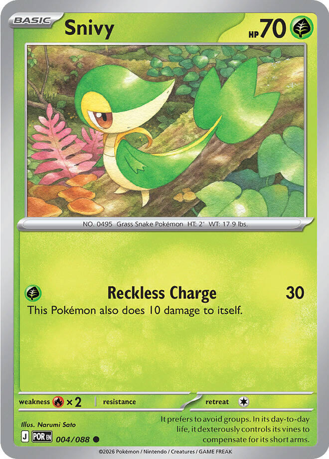 Snivy - 004/088 - POR 1
