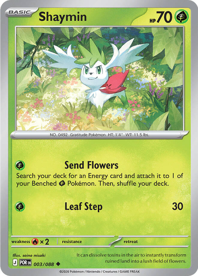 Shaymin - 003/088 - POR 1