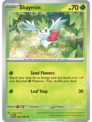 Shaymin - 003/088 - POR