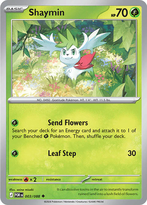 Shaymin - 003/088 - POR