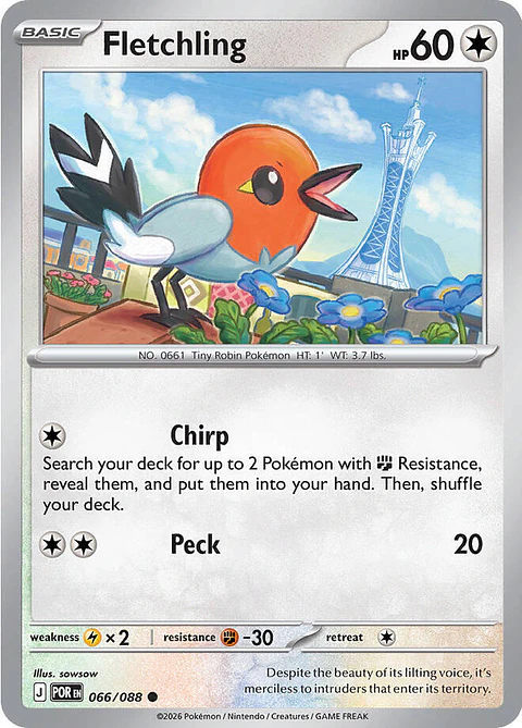 Fletchling - 066/088 - POR