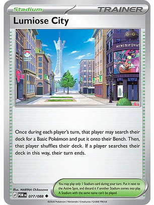 Lumiose City - 077/088 - POR