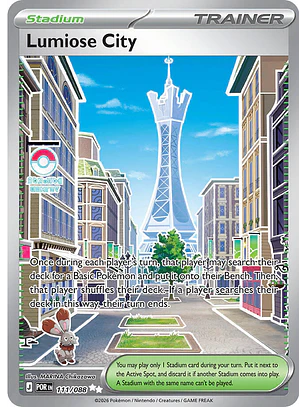 Lumiose City - 111/088 - POR
