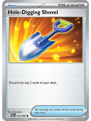 Hole-Digging Shovel - 074/088 - POR