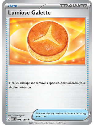 Lumiose Galette - 078/088 - POR