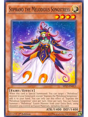 Soprano the Melodious Songstress - SP17-EN013 - Common