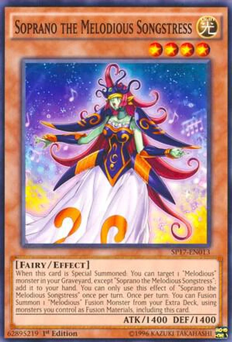 Soprano the Melodious Songstress - SP17-EN013 - Common