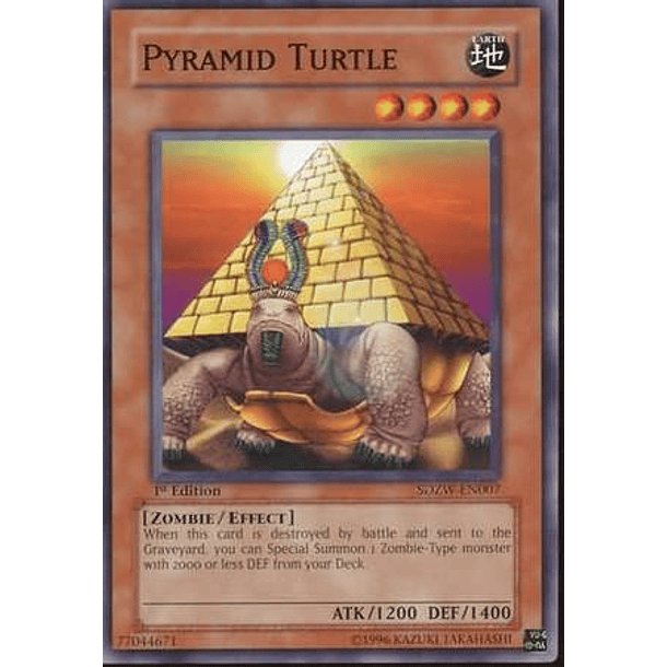 Pyramid Turtle - SDZW-EN007 - Common