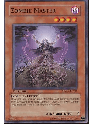 Zombie Master - SDZW-EN016 - Common