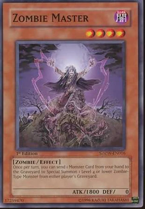 Zombie Master - SDZW-EN016 - Common