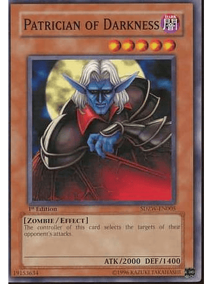 Patrician of Darkness - SDZW-EN005 - Common