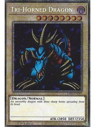 Tri-Horned Dragon - RA05-EN001 - Starlight