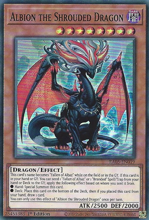 Albion the Shrouded Dragon - RA05-EN019