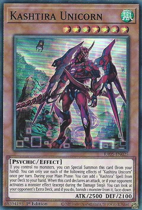 Kashtira Unicorn - RA05-EN025 