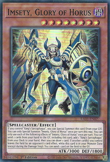 Imsety, Glory of Horus - RA05-EN027  1
