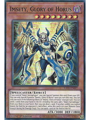 Imsety, Glory of Horus - RA05-EN027 