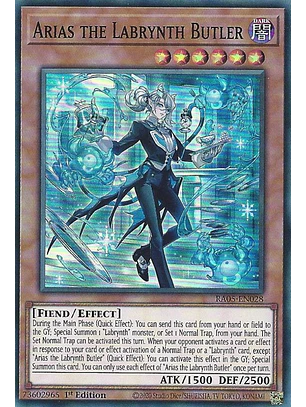 Arias the Labrynth Butler - RA05-EN028 