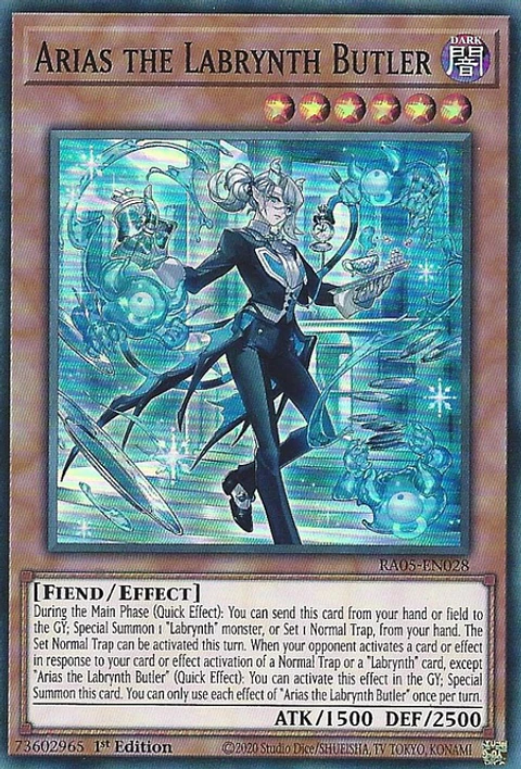 Arias the Labrynth Butler - RA05-EN028 