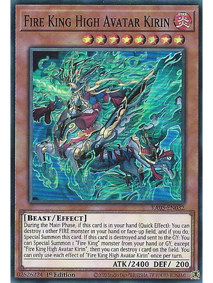 Fire King High Avatar Kirin - RA05-EN032