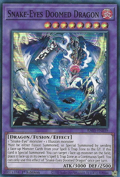 Snake-Eyes Doomed Dragon - RA05-EN039