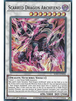 Scarred Dragon Archfiend - RA05-EN044 