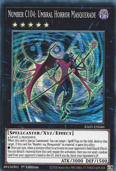 Number C104: Umbral Horror Masquerade - RA05-EN046 