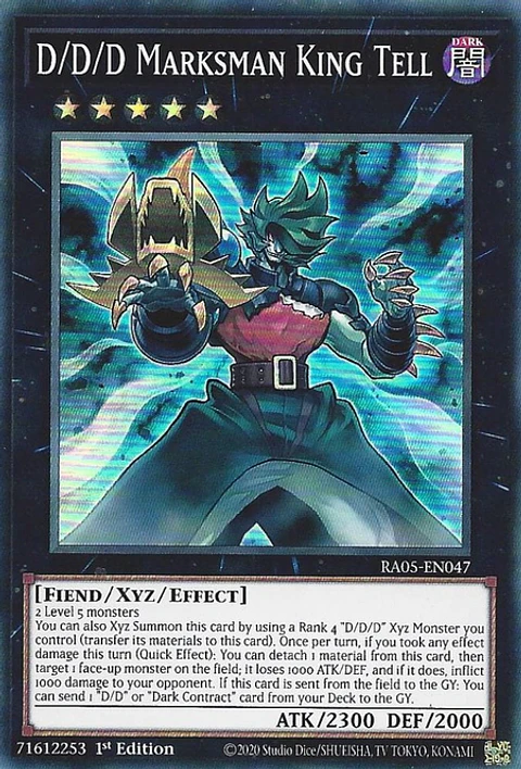 D/D/D Marksman King Tell - RA05-EN047 