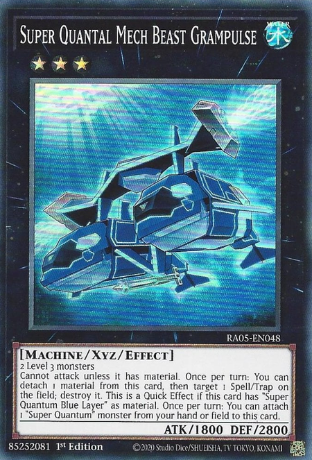 Super Quantal Mech Beast Grampulse - RA05-EN048 1