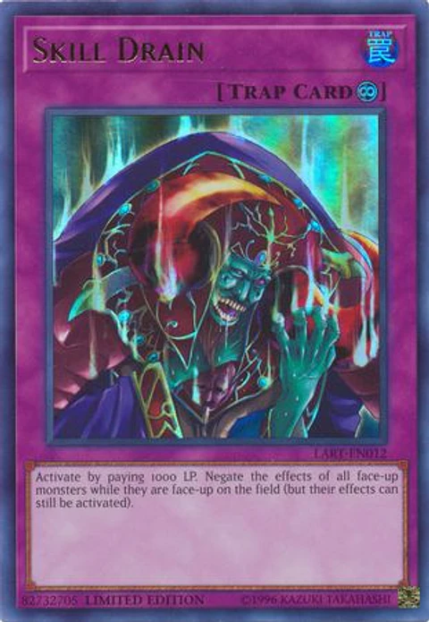 Skill Drain - LART-EN012 - Ultra Rare Limited Edition 