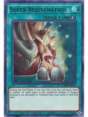 Super Rejuvenation - LART-EN013 - Ultra Rare sellada