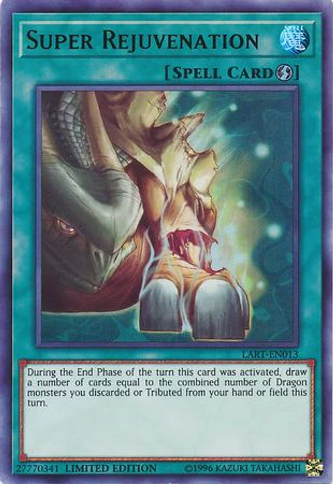 Super Rejuvenation - LART-EN013 - Ultra Rare sellada