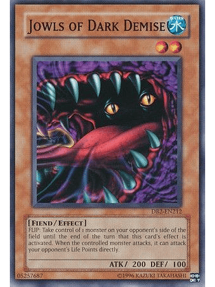 Jowls of Dark Demise - DB2-EN212 - Common