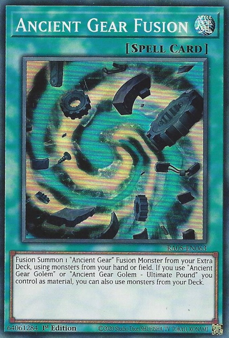 Ancient Gear Fusion - RA05-EN063  1
