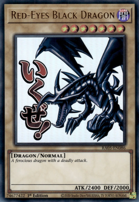 Red-Eyes Black Dragon - RA05-EN086  1