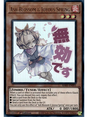 Ash Blossom & Joyous Spring - RA05-EN091 