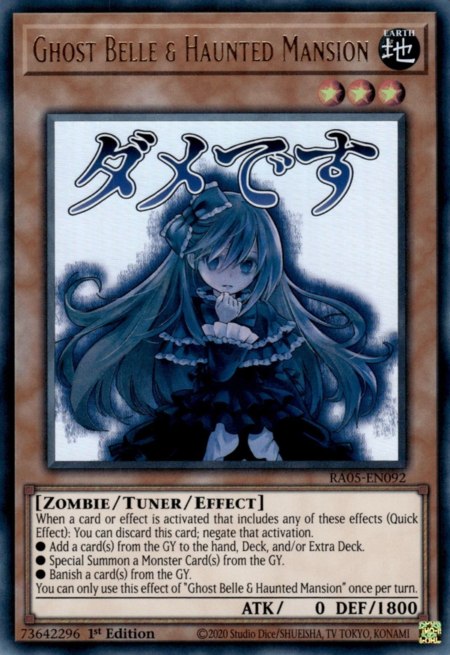 Ghost Belle & Haunted Mansion - RA05-EN092  1