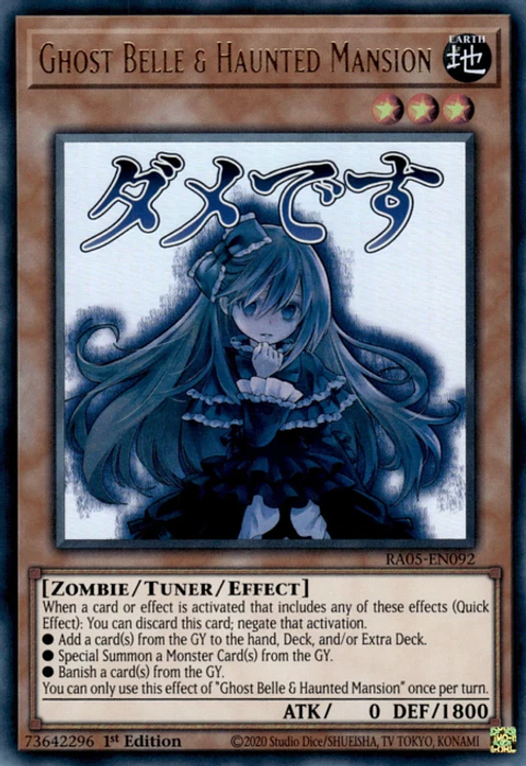 Ghost Belle & Haunted Mansion - RA05-EN092 