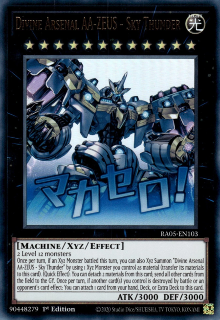 Divine Arsenal AA-ZEUS - Sky Thunder - RA05-EN103 1