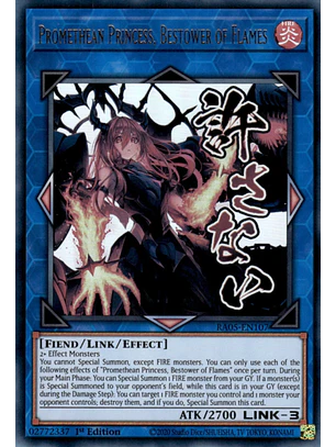 Promethean Princess, Bestower of Flames - RA05-EN107
