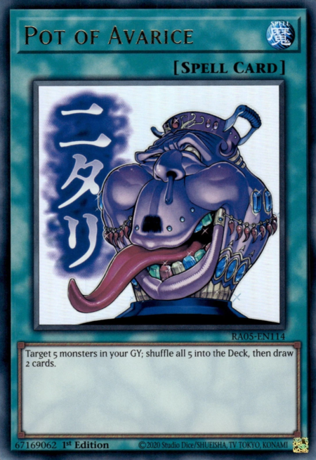 Pot of Avarice - RA05-EN114  1